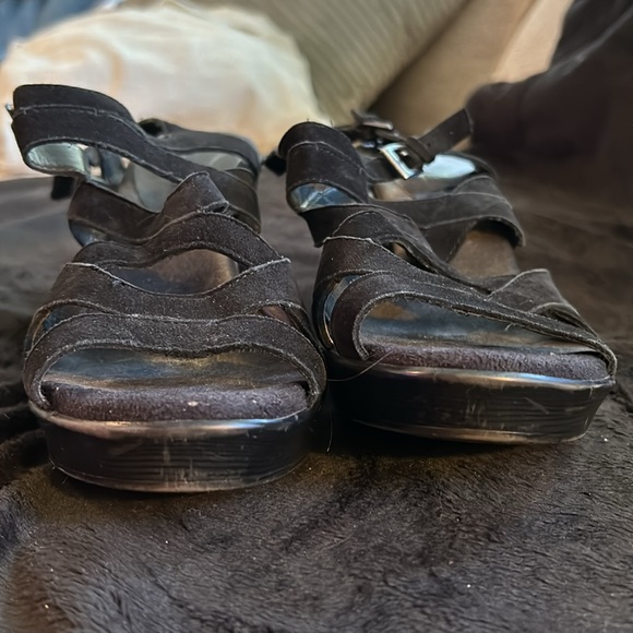 Lack strapping wedge sandals - Picture 5 of 5